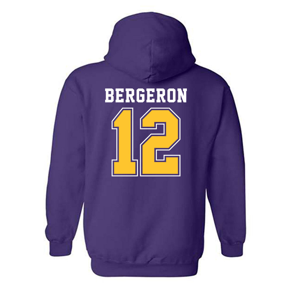 LSU - NCAA Softball : Maci Bergeron - Classic Shersey Hooded Sweatshirt-1