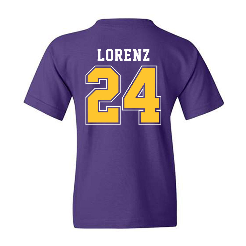 LSU - NCAA Softball : Charlize Lorenz - Classic Shersey Youth T-Shirt-1
