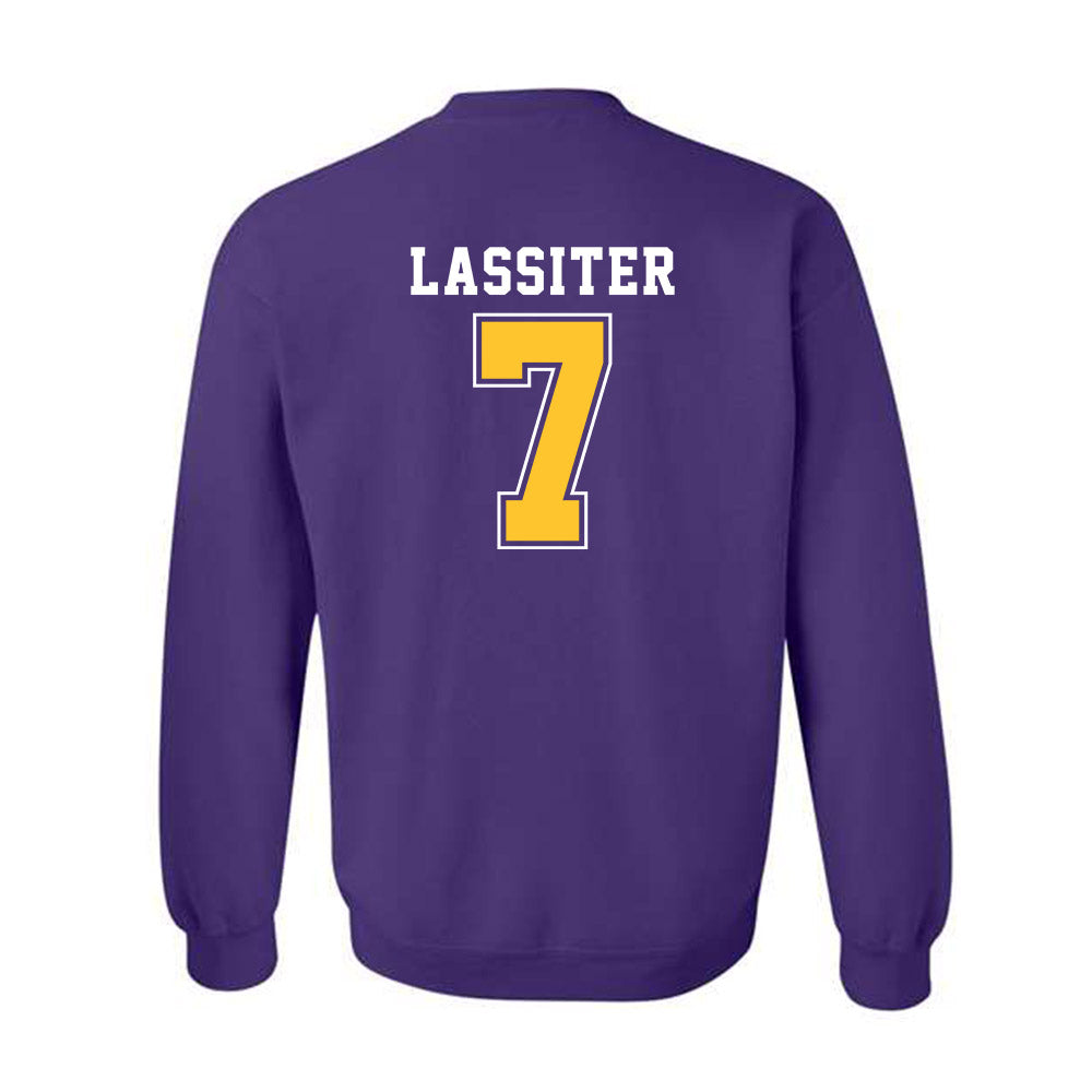 LSU - NCAA Softball : Jalia Lassiter - Classic Shersey Crewneck Sweatshirt-1