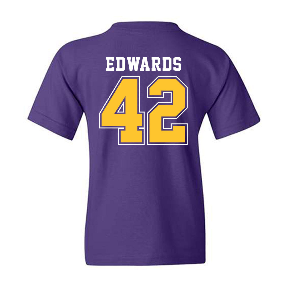 LSU - NCAA Softball : Tori Edwards - Classic Shersey Youth T-Shirt-1