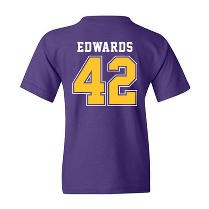 LSU - NCAA Softball : Tori Edwards - Classic Shersey Youth T-Shirt-1