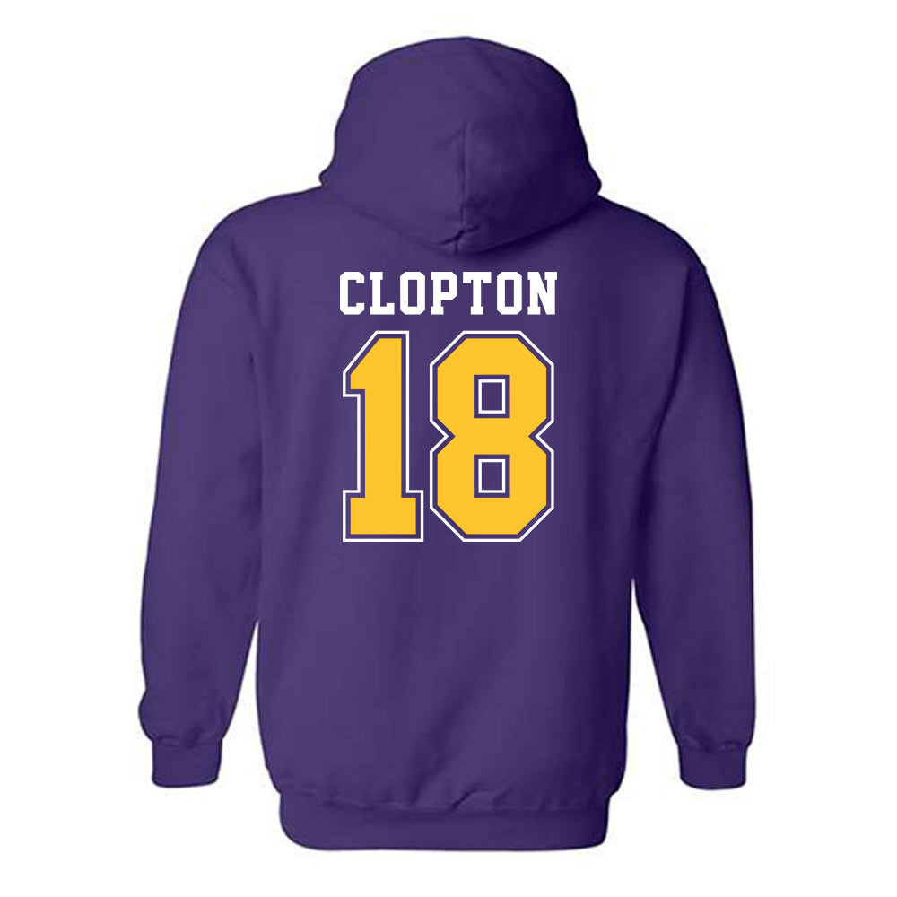 LSU - NCAA Softball : Tatum Clopton - Classic Shersey Hooded Sweatshirt-1