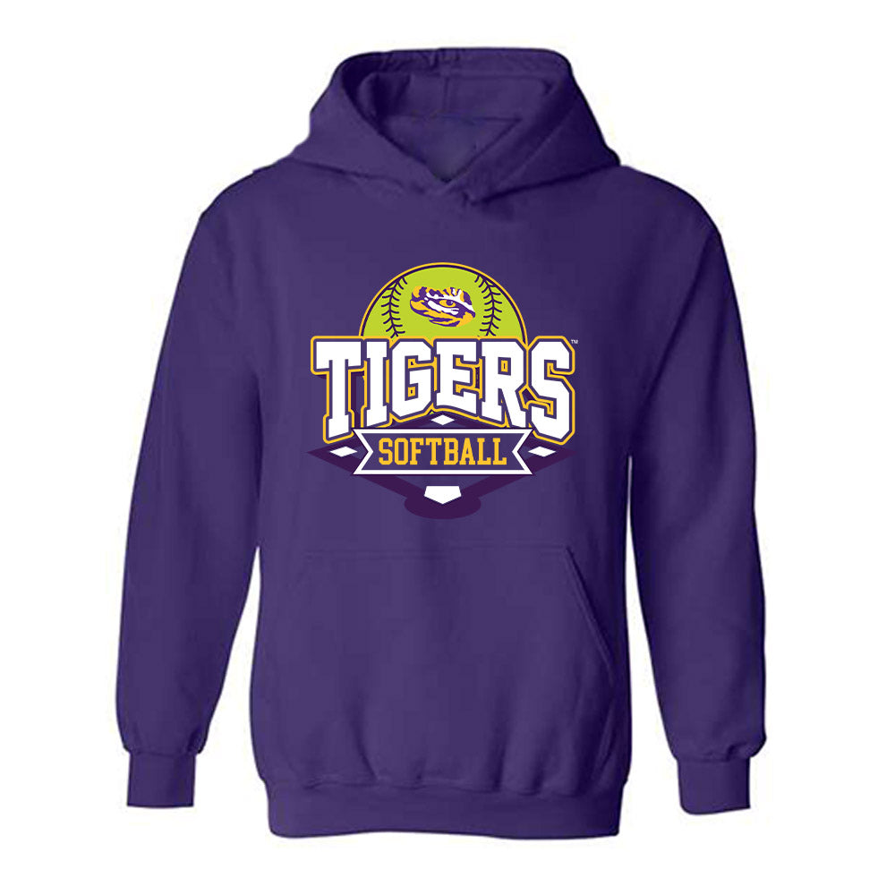 LSU - NCAA Softball : Kylee Edwards - Classic Shersey Hooded Sweatshirt-0