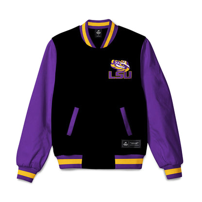 LSU - NCAA Men's Track & Field : Jordan Cortner - Bomber Jacket-0