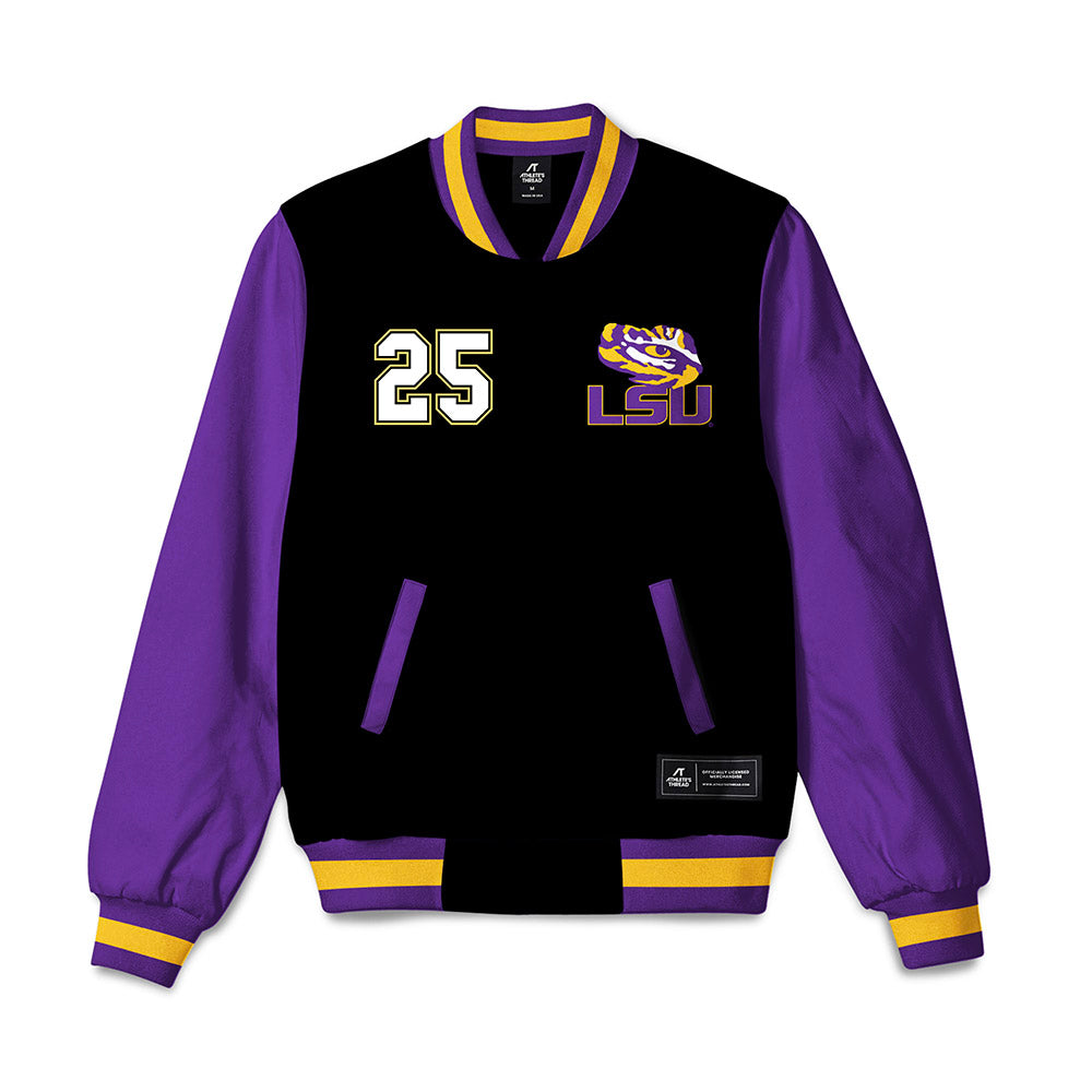 LSU - NCAA Football : Aiden Hall - Bomber Jacket-0