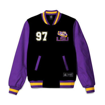 LSU - NCAA Football : Dylan Carpenter - Bomber Jacket-0