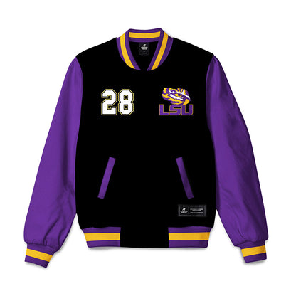 LSU - NCAA Women's Soccer : Brielyn Knowles - Bomber Jacket-0