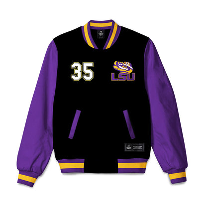 LSU - NCAA Football : Zach Weeks - Bomber Jacket-0