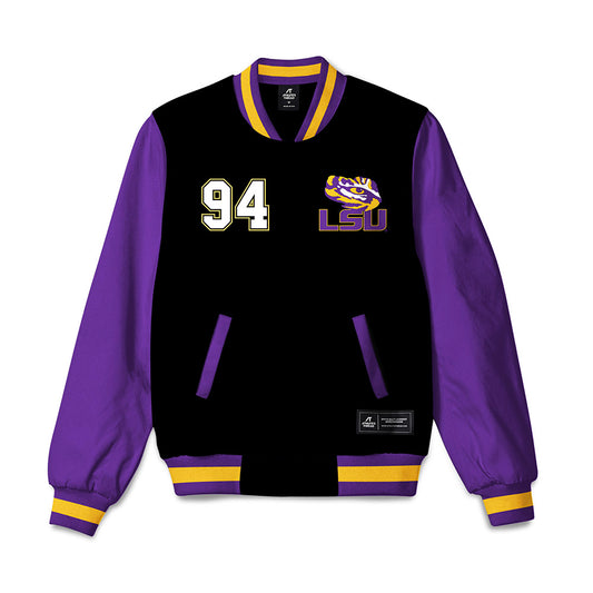 LSU - NCAA Football : Richard Anderson - Bomber Jacket-0