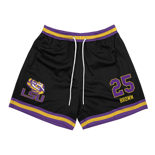 LSU - NCAA Women's Volleyball : Takyla Brown - Shorts-0