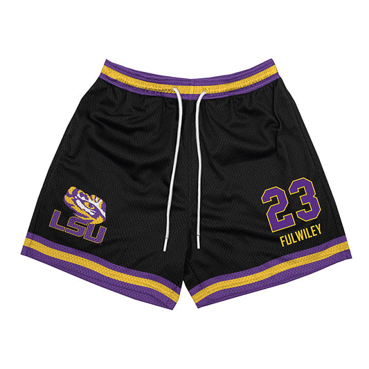LSU - NCAA Women's Basketball : MiLaysia Fulwiley - Shorts-0