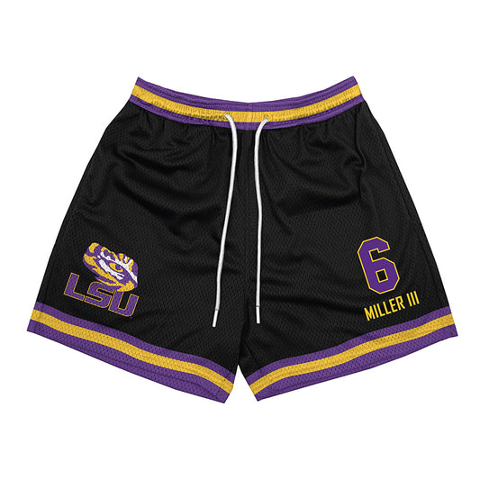 LSU - NCAA Men's Basketball : Robert Miller III - Shorts-0