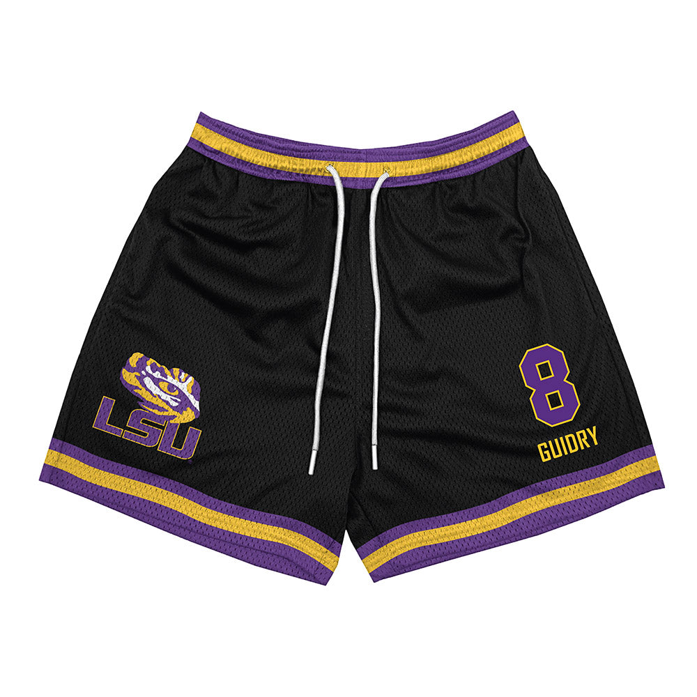 LSU - NCAA Baseball : Gavin Guidry - Shorts-0