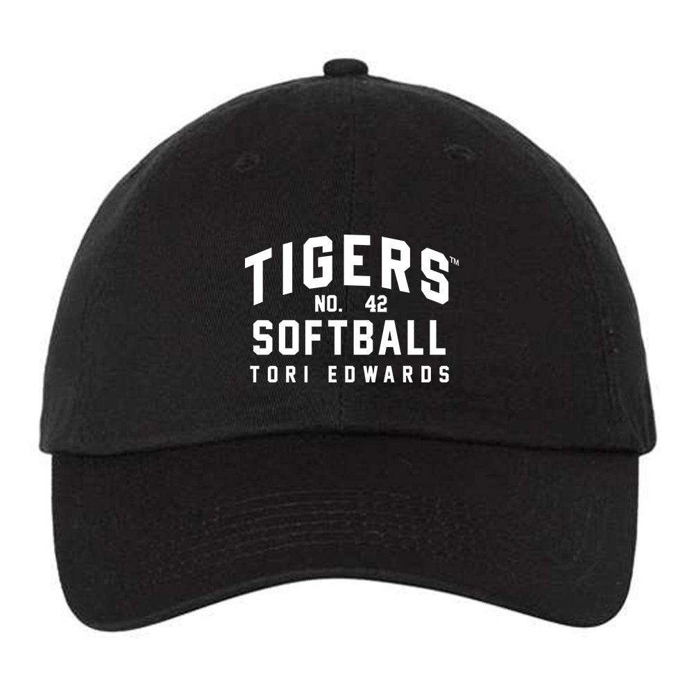 LSU - NCAA Softball : Tori Edwards - Dad Hat-0