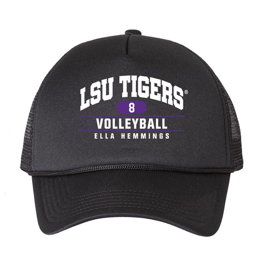LSU - NCAA Women's Volleyball : Ella Hemmings - Trucker Hat-0
