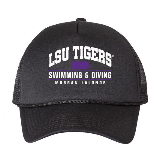 LSU - NCAA Women's Swimming & Diving : Morgan Lalonde - Trucker Hat-0