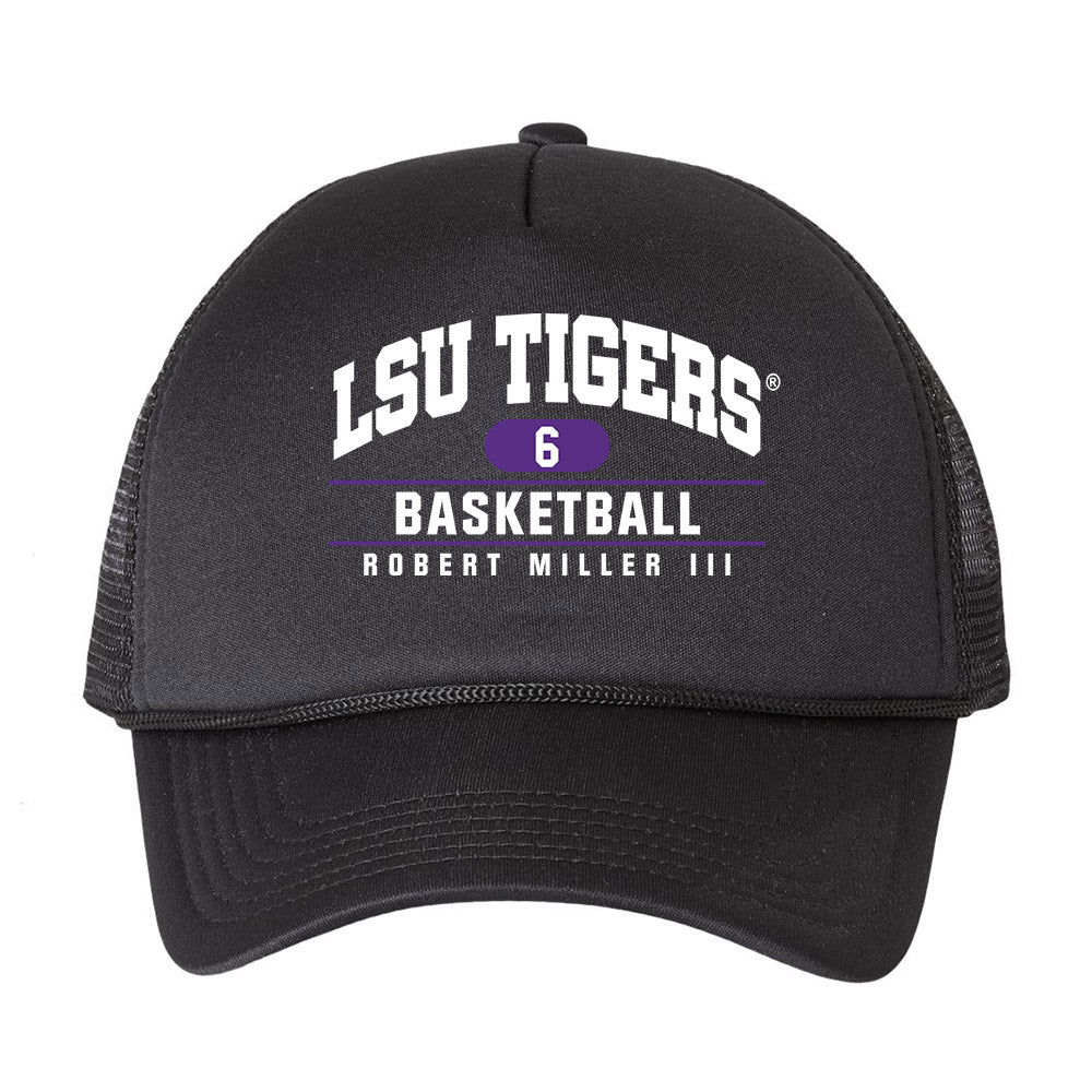LSU - NCAA Men's Basketball : Robert Miller III - Trucker Hat-0