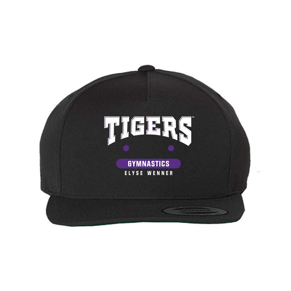 LSU - NCAA Women's Gymnastics : Elyse Wenner - Snapback Hat-0