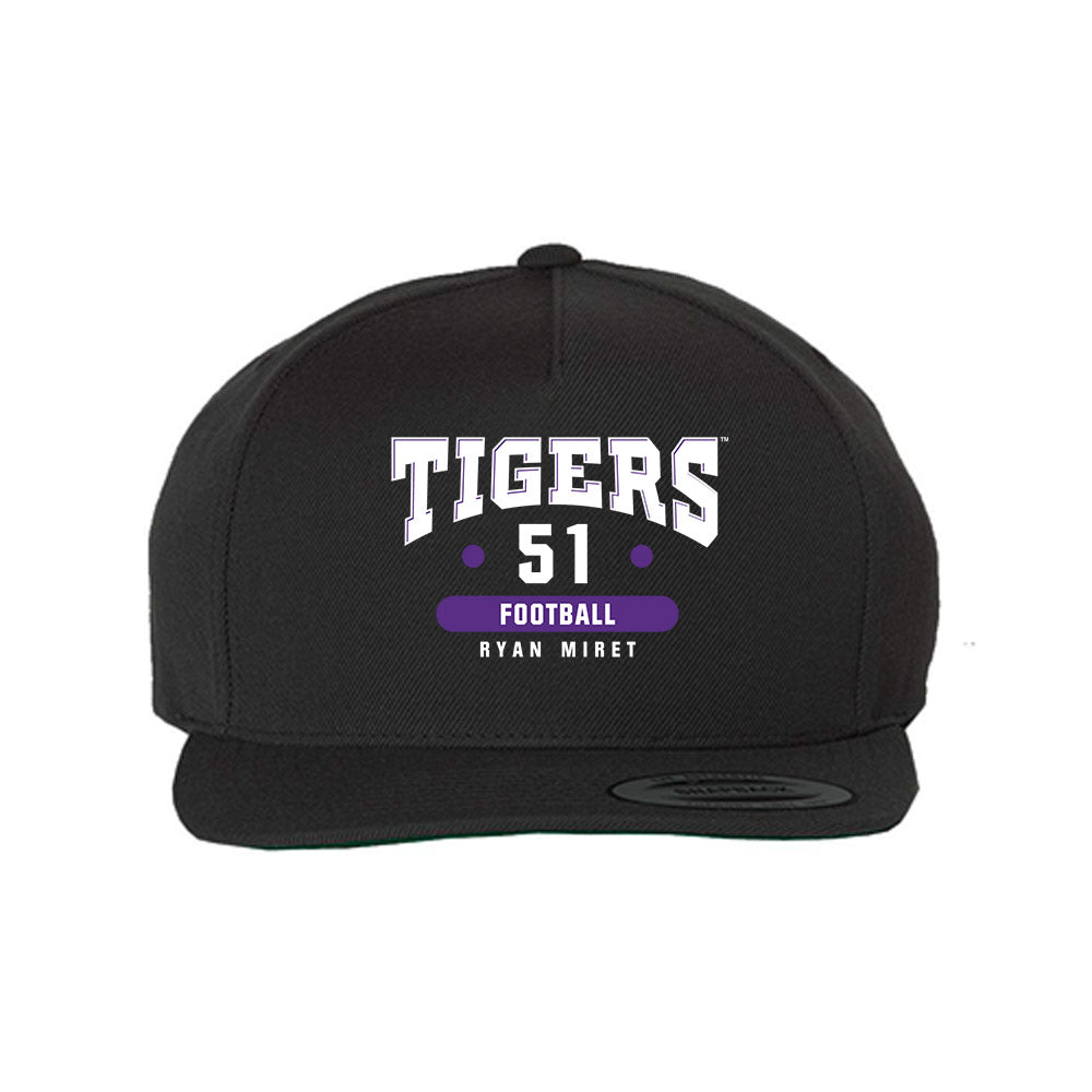 LSU - NCAA Football : Ryan Miret - Snapback Hat-0