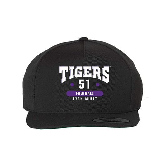 LSU - NCAA Football : Ryan Miret - Snapback Hat-0