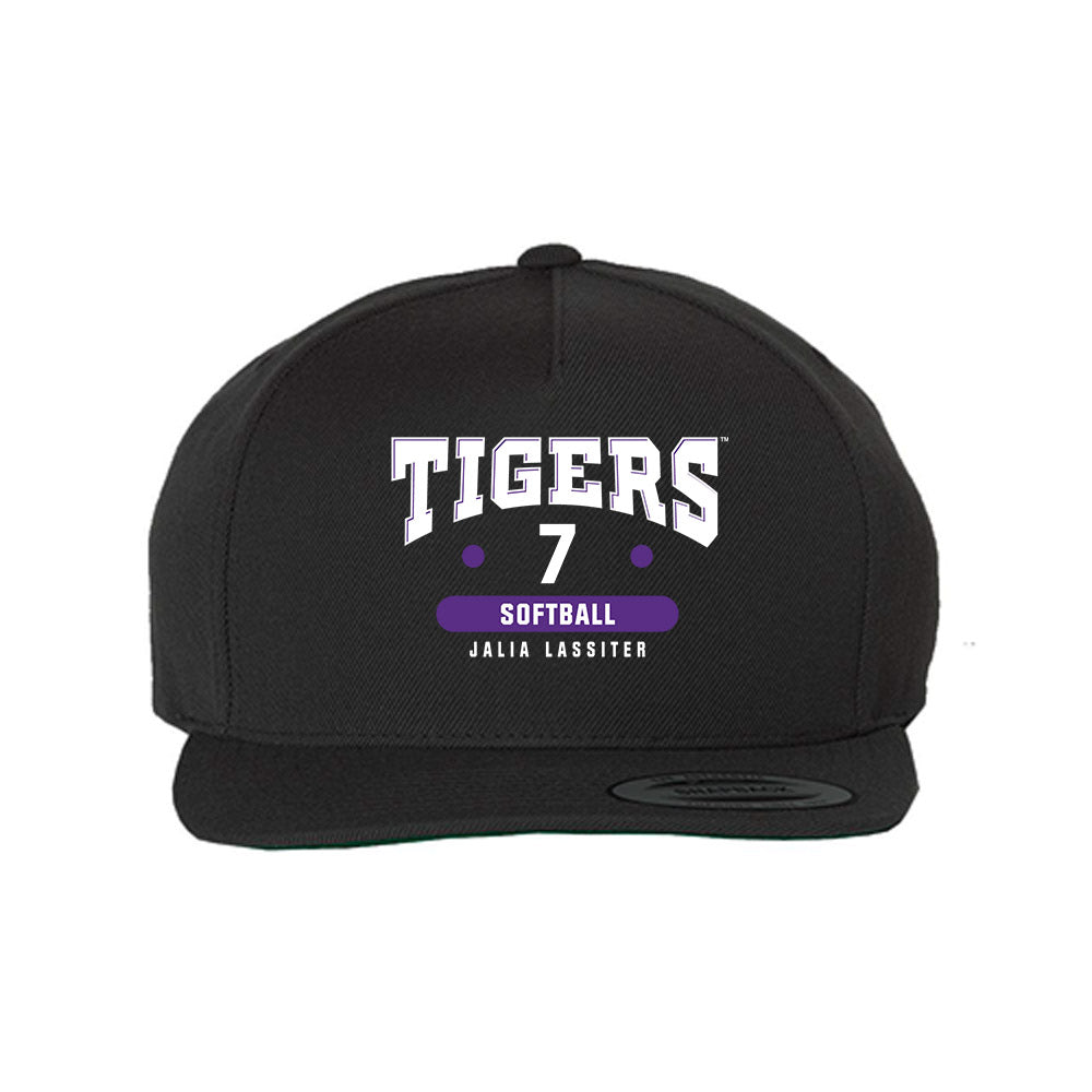 LSU - NCAA Softball : Jalia Lassiter - Snapback Hat-0