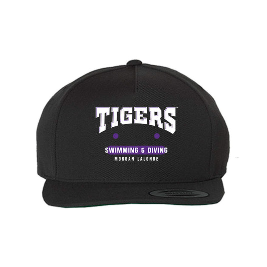 LSU - NCAA Women's Swimming & Diving : Morgan Lalonde - Snapback Hat-0