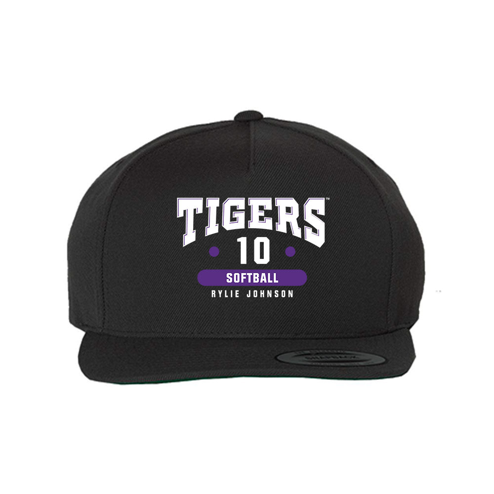 LSU - NCAA Softball : Rylie Johnson - Snapback Hat-0
