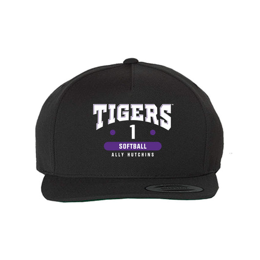 LSU - NCAA Softball : Ally Hutchins - Snapback Hat-0