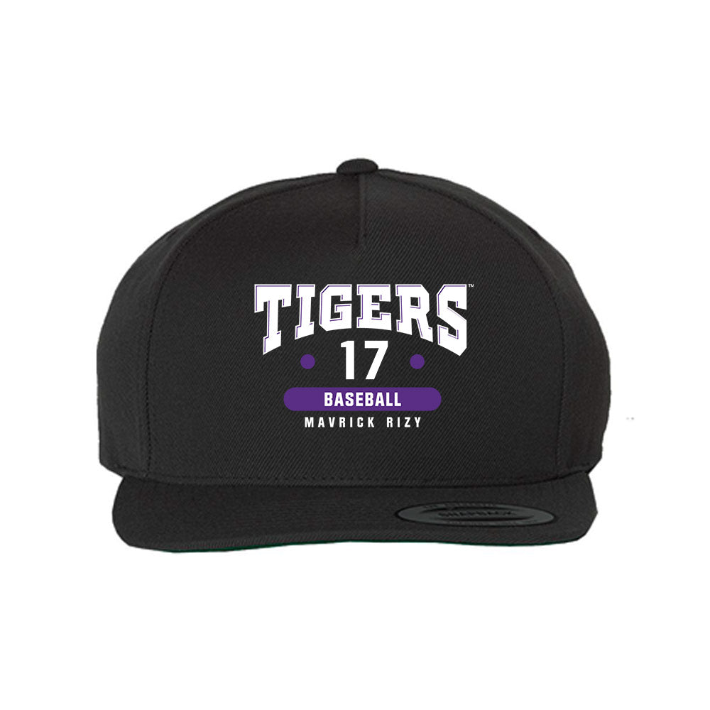 LSU - NCAA Baseball : Mavrick Rizy - Snapback Hat-0
