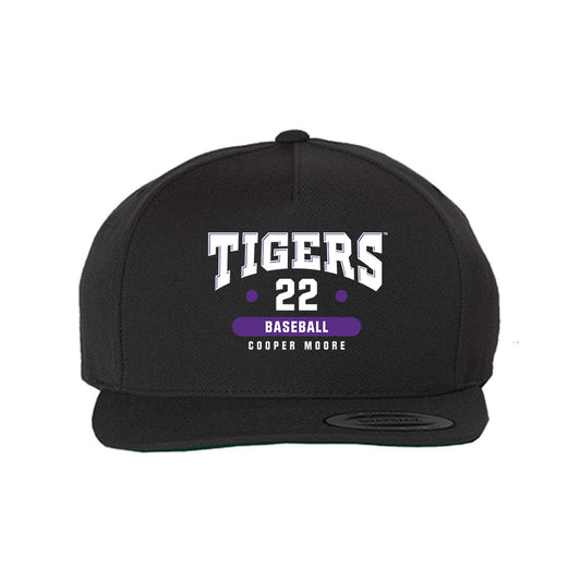 LSU - NCAA Baseball : Cooper Moore - Snapback Hat-0