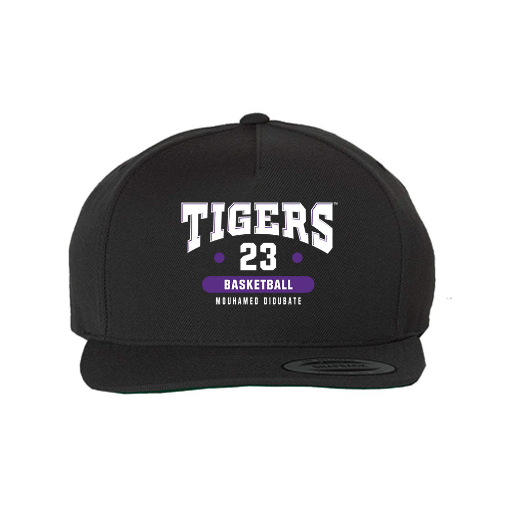LSU - NCAA Men's Basketball : Mouhamed Dioubate - Snapback Hat-0
