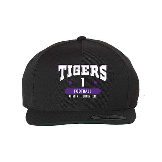 LSU - NCAA Football : Princewill Umanmielen - Snapback Hat-0
