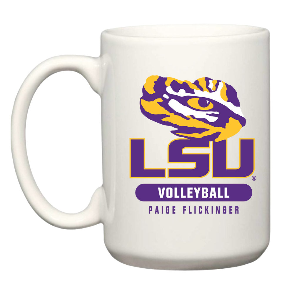 LSU - NCAA Women's Volleyball : Paige Flickinger - Coffee Mug