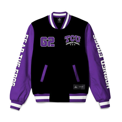 TCU - NCAA Football : Jordan Burnett - Bomber Jacket-0