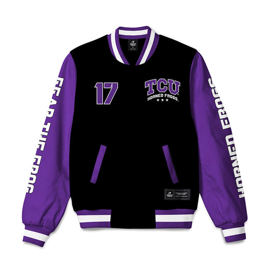 TCU - NCAA Football : Dane Jones - Bomber Jacket-0