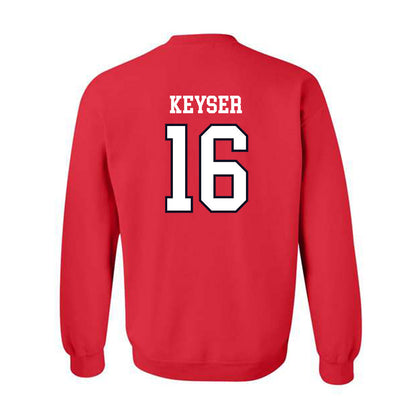 St. Johns - NCAA Men's Lacrosse : Maclin Keyser - Sports Shersey Crewneck Sweatshirt-1