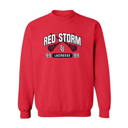 St. Johns - NCAA Men's Lacrosse : Jackson Thompson - Sports Shersey Crewneck Sweatshirt-0