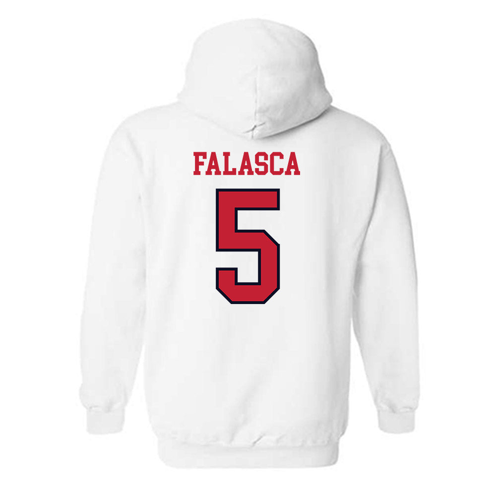 St. Johns - NCAA Men's Lacrosse : Quinn Falasca - Sports Shersey Hooded Sweatshirt-1