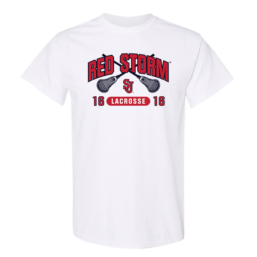 St. Johns - NCAA Men's Lacrosse : Maclin Keyser - Sports Shersey T-Shirt-0