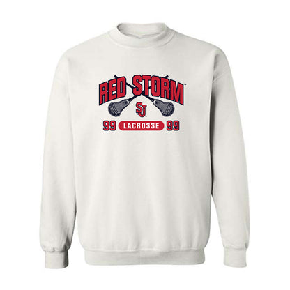 St. Johns - NCAA Men's Lacrosse : Jackson Thompson - Sports Shersey Crewneck Sweatshirt-0