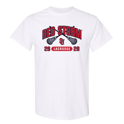 St. Johns - NCAA Men's Lacrosse : Tyson Meade - Sports Shersey T-Shirt-0