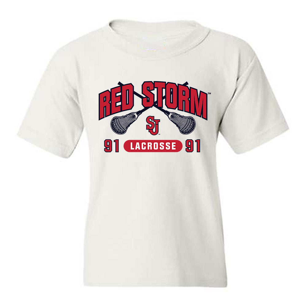 St. Johns - NCAA Men's Lacrosse : Noah Plenn - Sports Shersey Youth T-Shirt-0