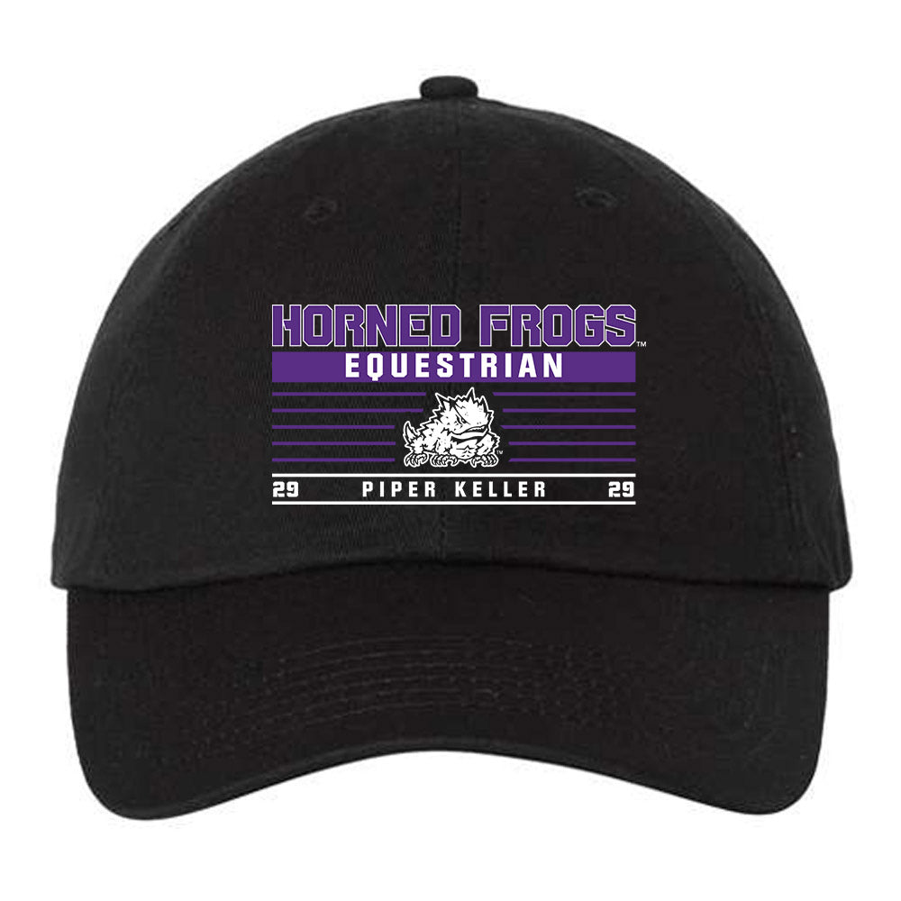 TCU - NCAA Equestrian : piper keller - Dad Hat-0