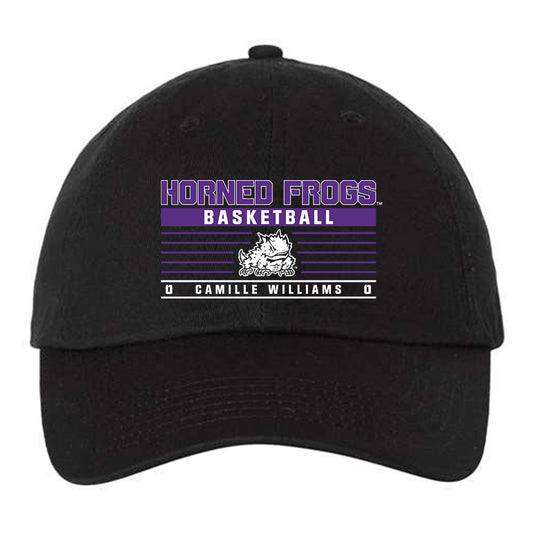 TCU - NCAA Women's Basketball : Camille Williams - Dad Hat-0