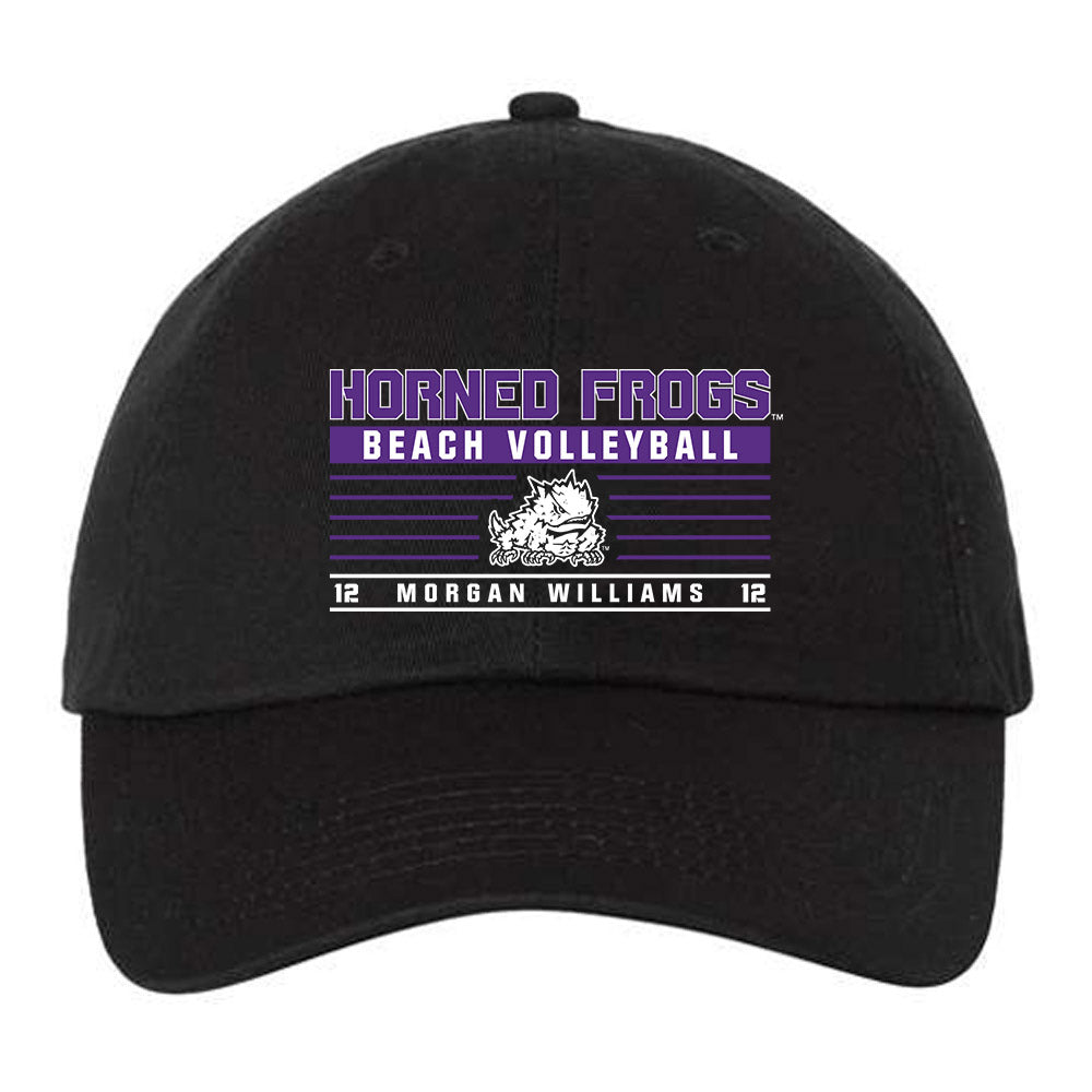 TCU - NCAA Beach Volleyball : Morgan Williams - Dad Hat-0