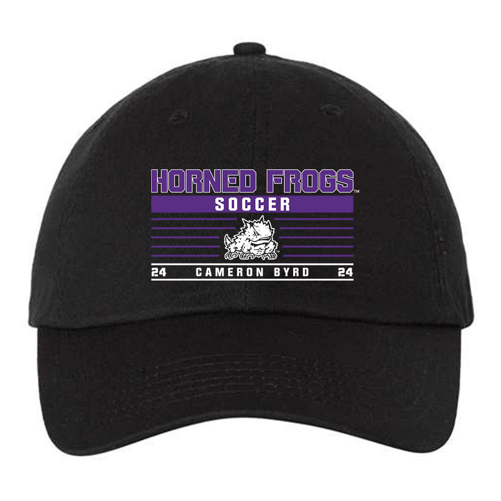 TCU - NCAA Women's Soccer : Cameron Byrd - Dad Hat-0
