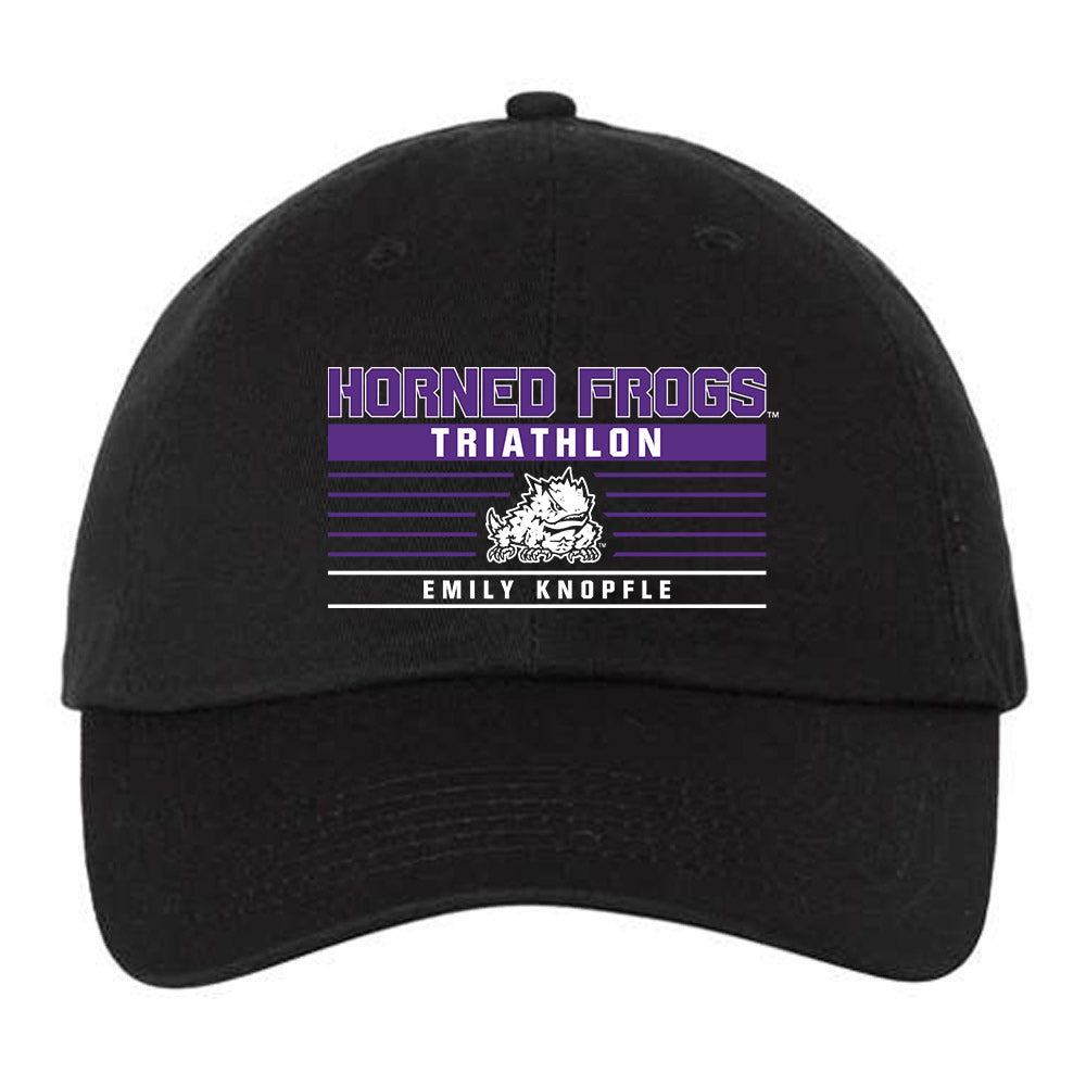 TCU - NCAA Triathlon : Emily Knopfle - Dad Hat-0