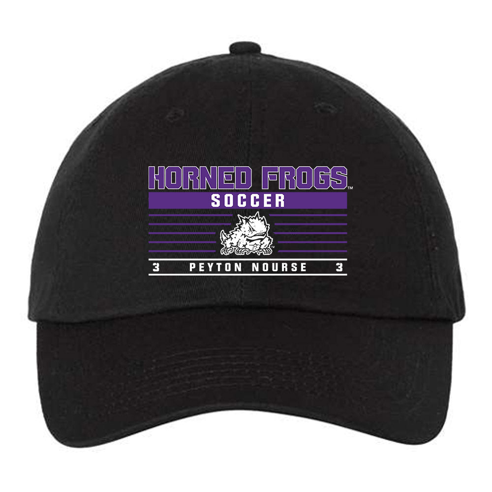 TCU - NCAA Women's Soccer : Peyton Nourse - Dad Hat-0