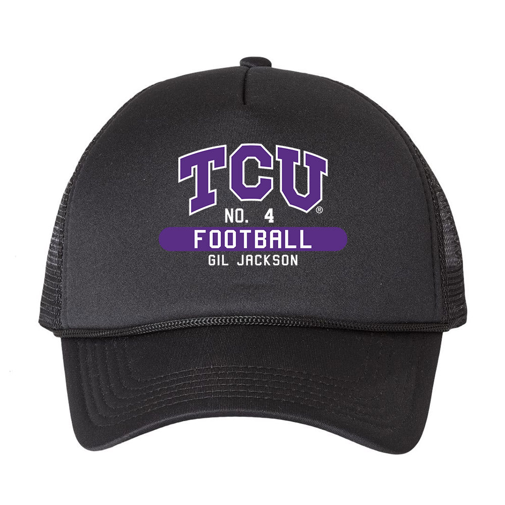 TCU - NCAA Football : Gil Jackson - Trucker Hat-0