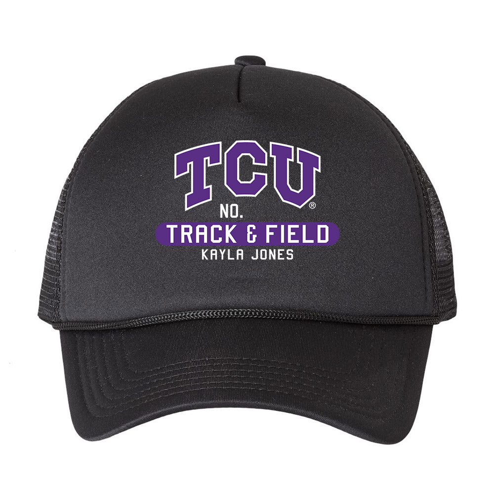 TCU - NCAA Women's Track & Field : Kayla Jones - Trucker Hat-0